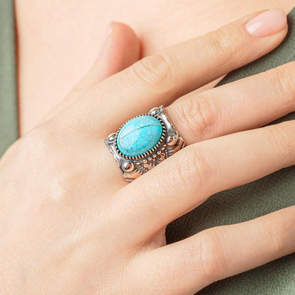 Turquoise Antiquity Ring