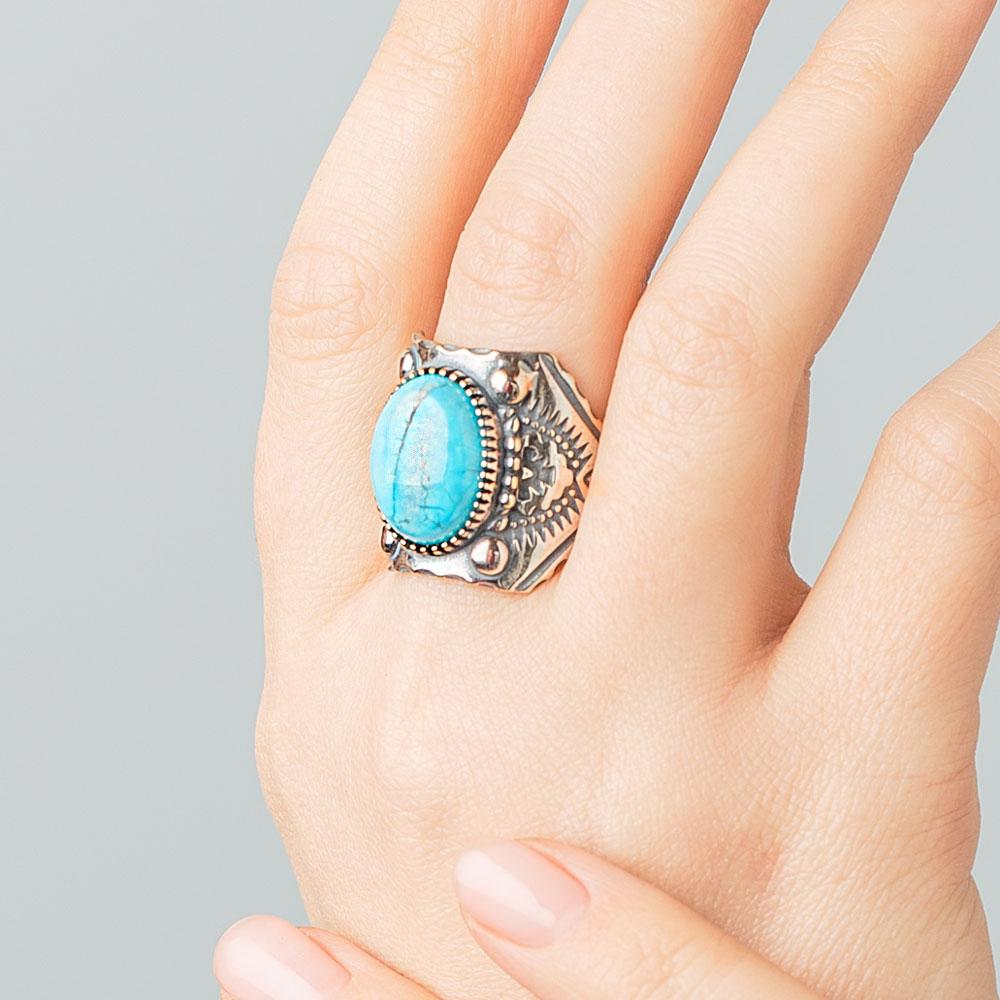 Turquoise Antiquity Ring