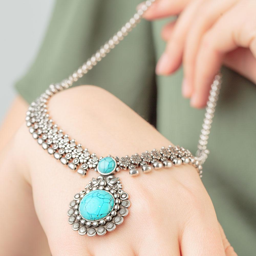 Clairvoyance Turquoise Necklace