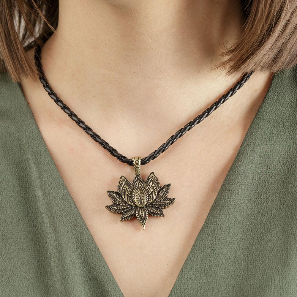 Renewal Lotus Flower Necklace