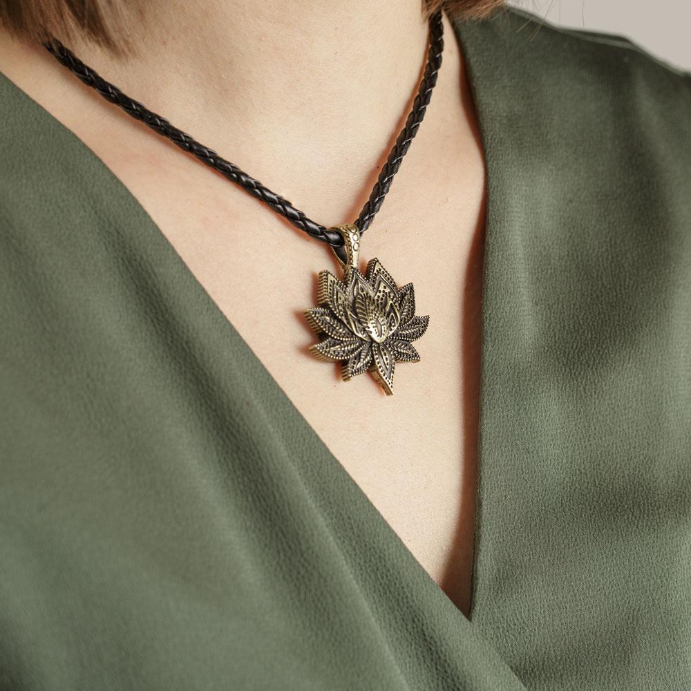 Renewal Lotus Flower Necklace