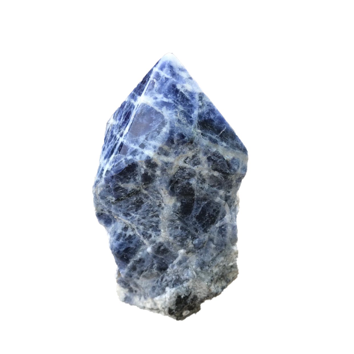 Sodalite Point With Natural Sides