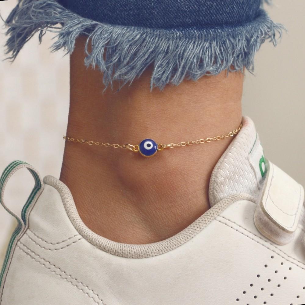 Evil Blue Eye Protection Anklet