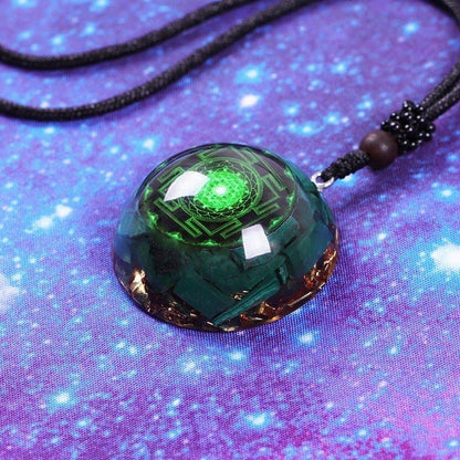 Spiritual Protection Orgonite Necklace