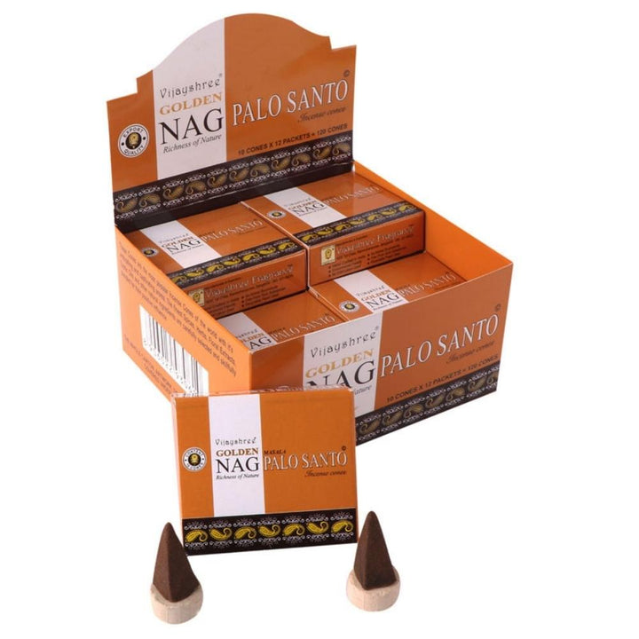 Golden Nag Palo Santo Cones