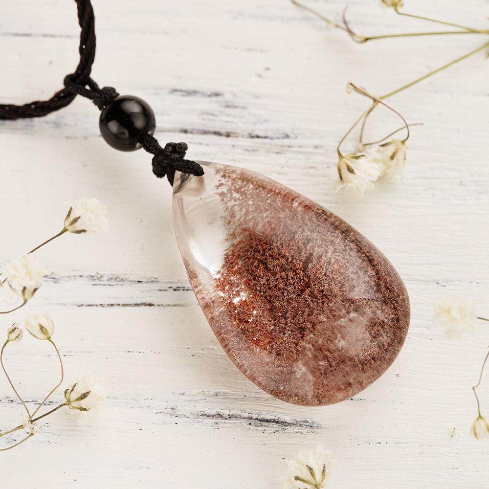 Nature Phantom Quartz Necklace