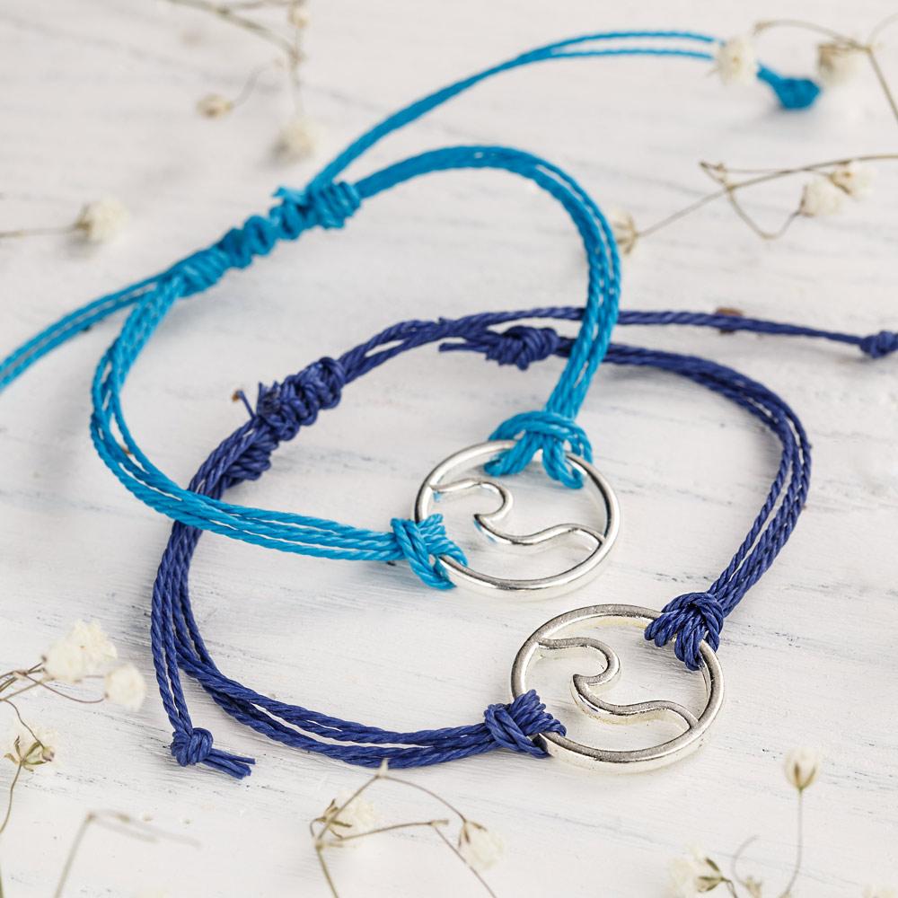 Handmade Ocean Wave Bracelets