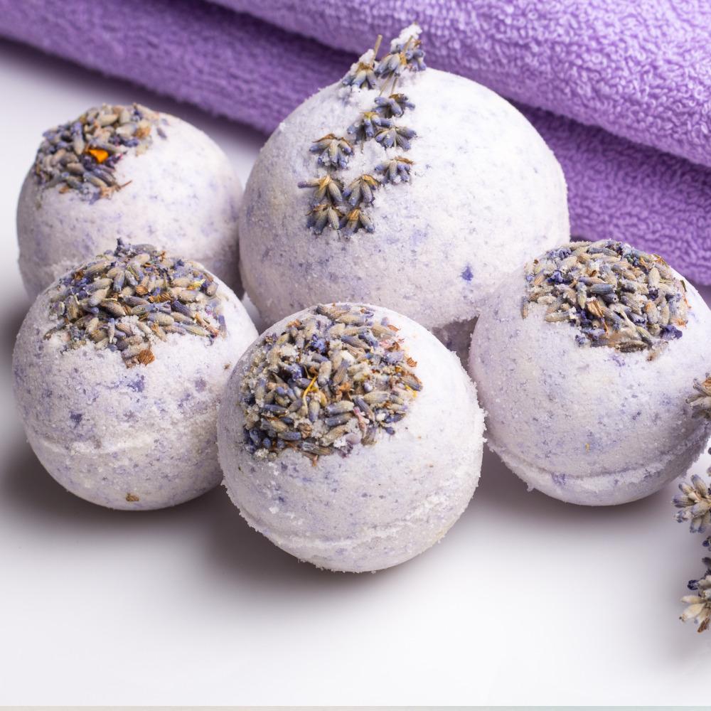 Lavender & Lace Bath Bomb